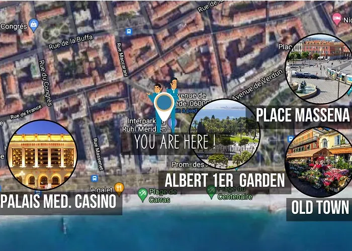 Nestor&Jeeves - Albert 1Er Design - Hyper Center - Very Close Sea And Pedestrian Zone