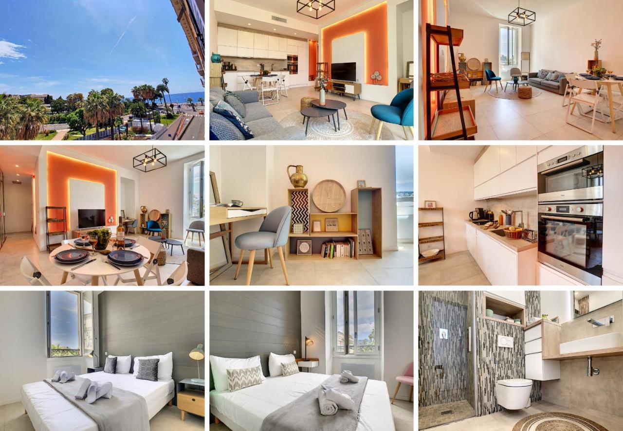 Nestor&jeeves - 1er Design - Hyper Center - Very Close Sea And Pedestrian Zone Appartement